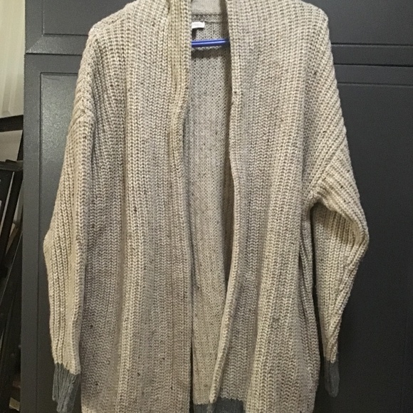 NWOT Gap open front Wool blend cardigan - Picture 1 of 4